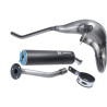 uitlaat Turbokit met E-keur sx, senda 07-18 vernis aprilia, derbi