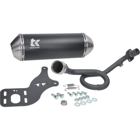 exhaust Turbokit euro-5 50cc 4T 21-23 black matt aprilia, sxr