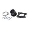 intake manifold Metrakit cnc 35mm black minarelli am6, senda