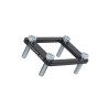 adapter Doppler reed valve + 4 bolts black minarelli am6, aprilia rx50, sx, beta rr50, derbi 494634