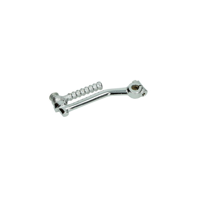kickstartpedaal DMP opklapbaar chroom mbk nitro, minarelli hor+vert