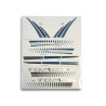 stickerset tomos 2015 zwart/blauw standard 080100