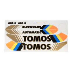 stickerset tank fluor Tomos A35, tomos