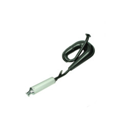 exhaust Tecno circuit (made in EU) black/alu a3, Tomos, Tomos A35