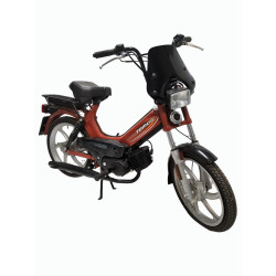 windscherm Regia met bevestigingsset (made in EU) koplampspoiler glans zwart puch maxi, tomos