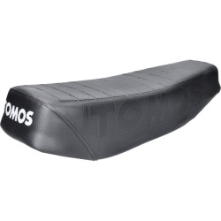 buddyseat (made in EU) met logo L/R zwart tomos