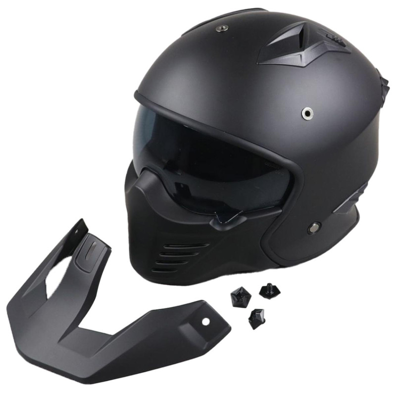 Vito Jet Bruzano Mat Zwart + Peak