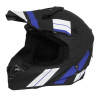 Vito Crosshelm Tivoli Mat Zwart/Blauw/Wit