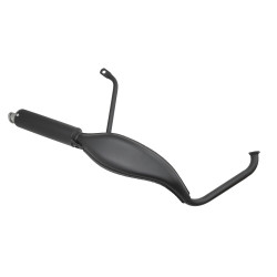 exhaust Tecno high fish high/fish 28mm black Tomos, a3, a35