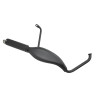 exhaust Tecno high fish high/fish 28mm black Tomos, a3, a35