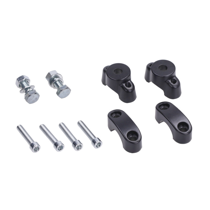 handlebar clamp set original model black a3, Tomos A35