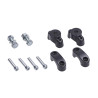 handlebar clamp set original model black a3, Tomos A35