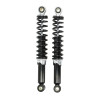 schokbrekerset DMP 280mm zwart camino, citta, puch maxi, tomos