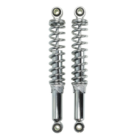 shock absorber set DMP 280mm chrome camino, citta, puch maxi, Tomos