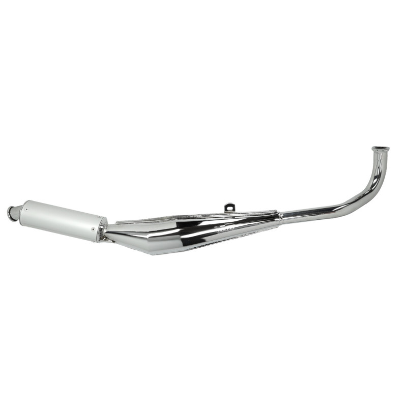 exhaust Bullet expansion 28mm chrome/alu a3, Tomos A35