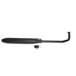 exhaust Tecno original model speedy euro-2 26mm black Tomos A35, flexer