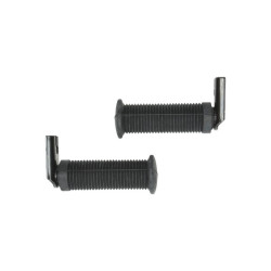 footpeg set original universal (made in eu) black a3, tomos a52, tomos a55, Tomos A35