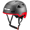 Vito E-City Glans Zwart + Rood (Speed Pedelec)
