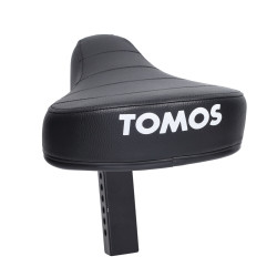 saddle with logo (made in EU) black a3, Tomos A35