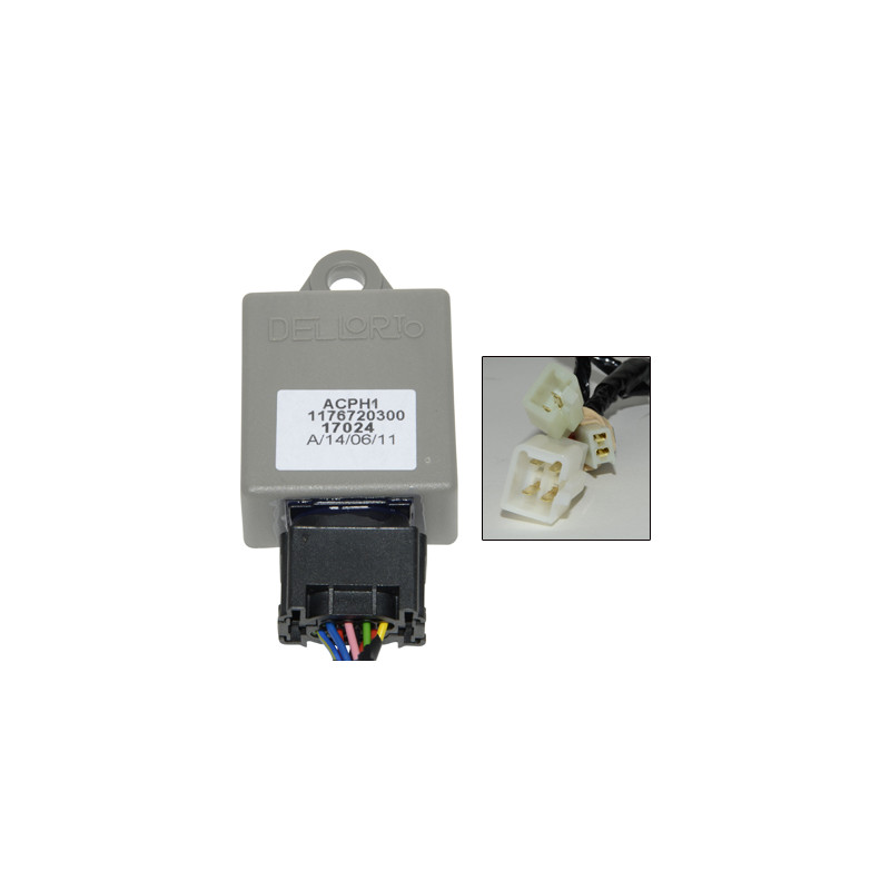 cdi-unit Peugeot origineel oliepomp modification set of 8-pin 6 pin looxor, ludix, speedfight 2, viva 749075