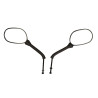 mirror set DMP 8mm carbon fox, ludix elegance, ludix trend