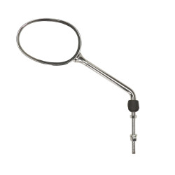 spiegel Peugeot origineel 2t + 4t links m8 chroom/zwart django 787327n