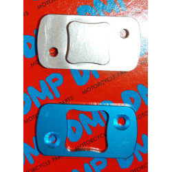 brake reservoir cover DMP cnc milled chrome/blue 2-parts speedfight op op