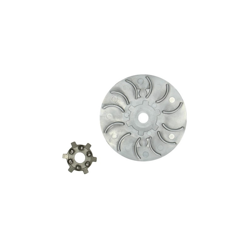 cooling fin DMP + starter drivengear crankshaft ludix, speedfight 3, viva from2008 2t