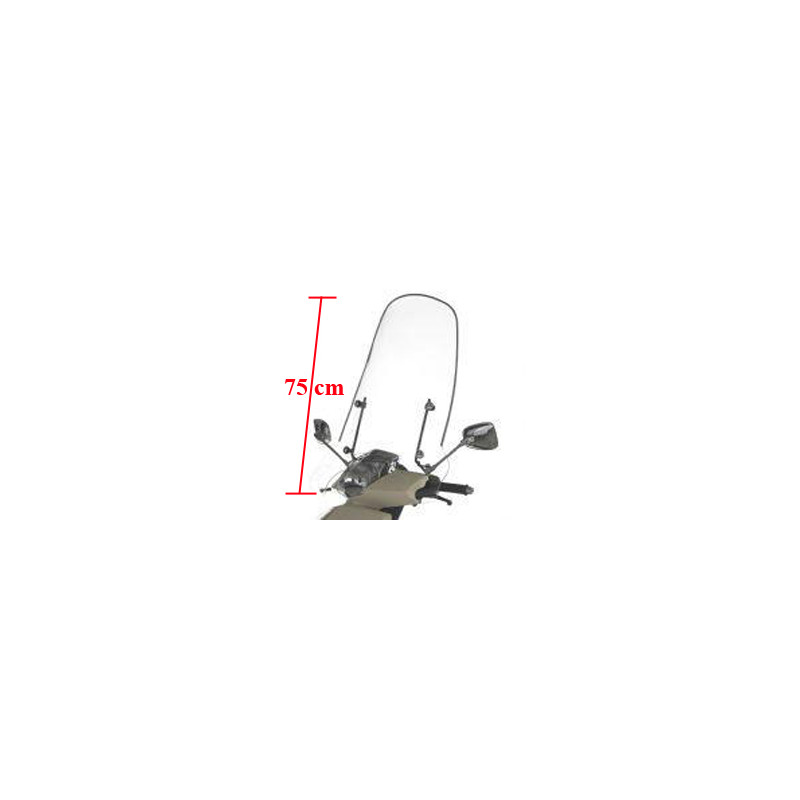 windshield Peugeot original with mounting set high 75cm clear viva from2008 pg530-viv-00l