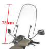 windshield Peugeot original with mounting set high 75cm clear viva from2008 pg530-viv-00l