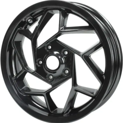 VELG VOORZIJDE VESPA SPRINT/PRIMAVERA EURO-5 GLANS ZWART - ORIGINEEL