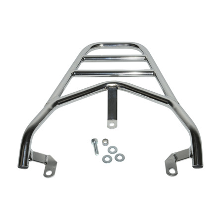 rear carrier Regia (made in EU) (made inEU) chrome kisbee 4t