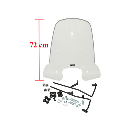 windscherm Peugeot origineel met bevestigingsset hoog 72cm helder tweet pg530-apa-p0l