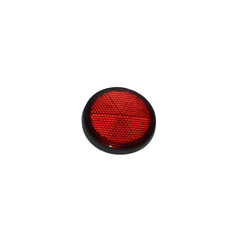 reflector round universal 57mm red