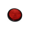 reflector round universal 57mm red
