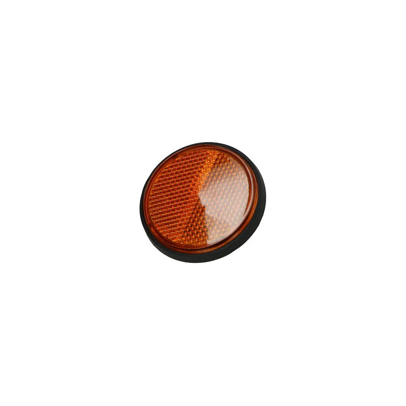reflector DMP round universal 57mm orange china retro/torino