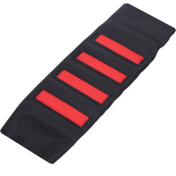 seat cover Regia SM50 black/red derbi, senda x-treme