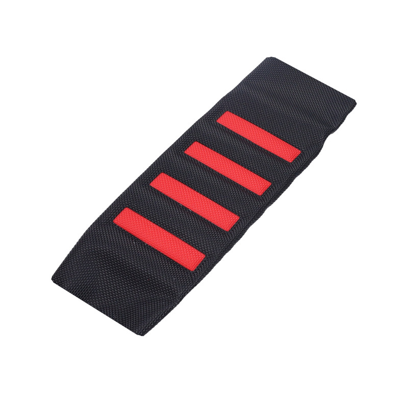 seat cover Regia SM50 black/red derbi, senda x-treme