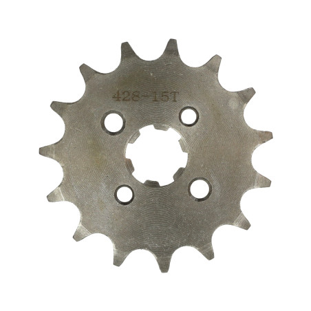 front sprocket euro-2/3/4 - 428 - 15t derbi