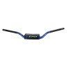 stuur Doppler + stuurpad D28.6mm - L775mm x H80mm zwart/blauw derbi, senda, sherco 511020
