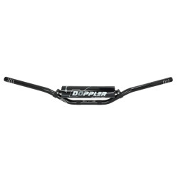 stuur Doppler + stuurpad zwart D22.2 - L740 - H70mm zwart derbi, senda, schakelbromfiets, sherco 502005