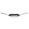 stuur Doppler + stuurpad aluminium D22.2 - L740 - H70mm zilver derbi, senda, schakelbromfiets, sherco 502006