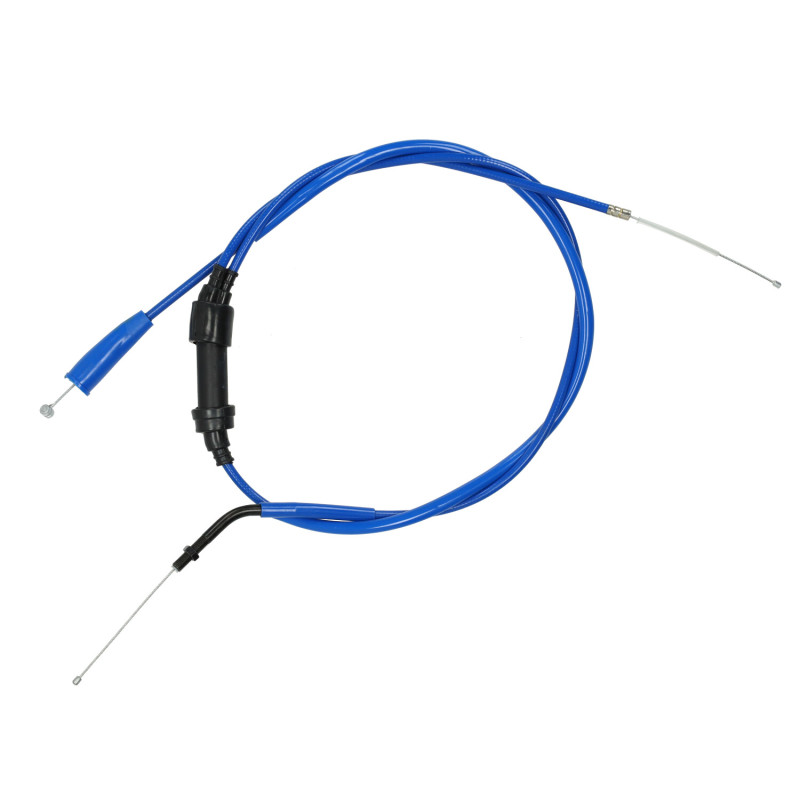 gaskabel Doppler teflon v.a 2006 t/m 2017 blauw derbi, senda sm, senda x-treme, gilera SMT, gilera RCR 503875