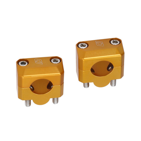 stuurklemset Doppler (voor 28.6mm stuur) cross, enduro, super motard goud 500955
