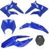 plaatwerkset derbi nt blauw 6-delig senda drd, senda x-treme, gilera SMT, gilera RCR