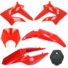 body panel set derbi nt red 6-parts senda drd, senda x-treme, gilera SMT, gilera RCR