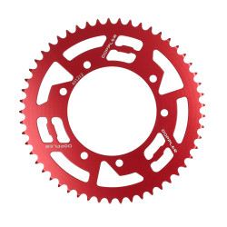 rear sprocket Doppler 53t red aprilia, derbi, rieju mrt, rieju mrt pro, rx, senda sm, senda x-treme, sx 491212