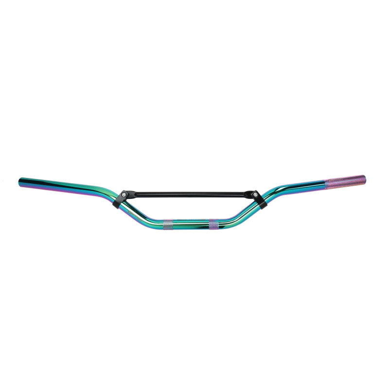 handlebar Doppler + bar D22.2 - L740 - H70mm neochrome derbi, senda, gear moped 515953