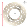 brake disc DMP 6-holes derbi front 240mm senda drd, senda ot