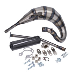 uitlaat yasuni linksom cross hm carbon/kevlar senda drd, senda2006, derbi tub233tck